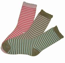 Laced Colorized Stripe Socks