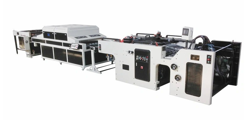 Cylinder Screen Printing Machine Spot UV Printer Mx-1020A