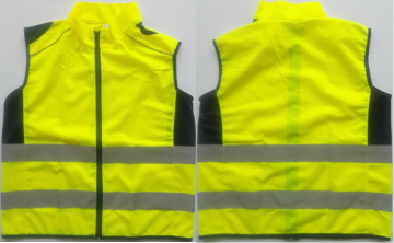EN1150 Certificate reflective waist trainer coat