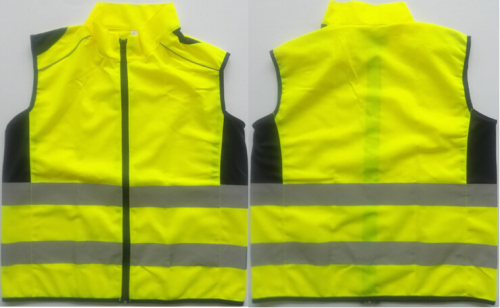 EN1150 Certificate reflective waist trainer coat