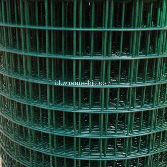 PVC dilapisi Wire Mesh dilas dengan Aperture 1 &quot;