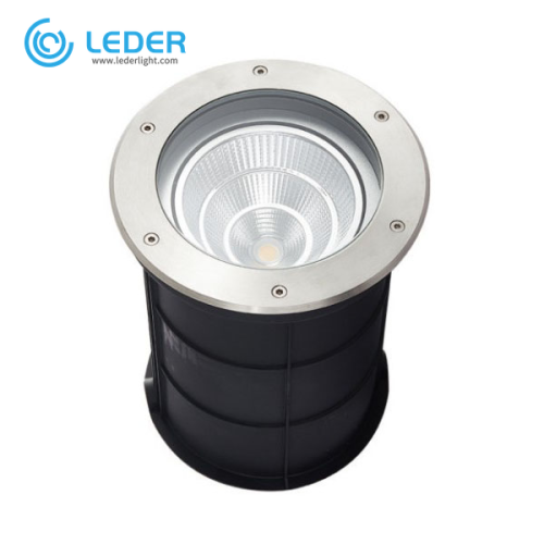 LEDER Square Ryðfrítt stál 20W LED Inground Light