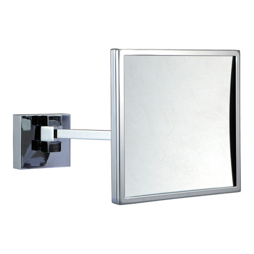 Single arm magnifying wall mirror