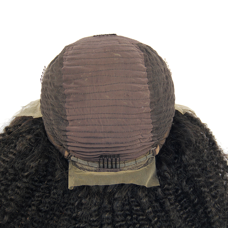 Wholesale wigs virgin hair vendor,180 density lace frontal wigs human hair curly, 4c afro kinky curly human hair lace front wigs