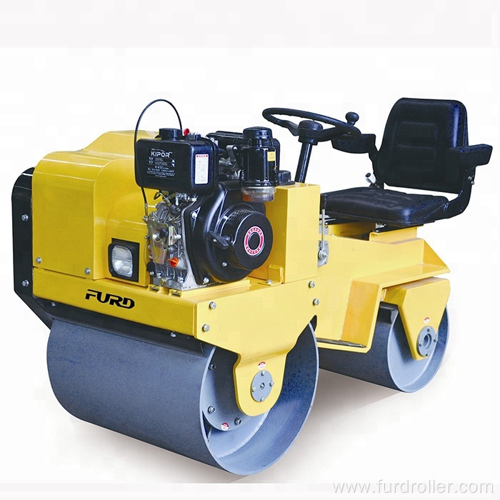 800kg Ride on Compactor Roller Asphalt Road Roll for sale (FYL-850)