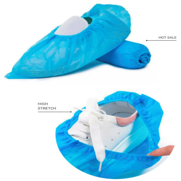 Disposable Plastic Waterproof Anti-slip Medical Shoe Covers