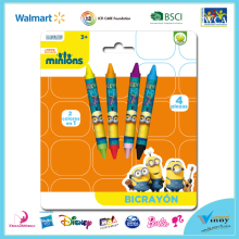 Minions 4 Piece Double Tip Crayon
