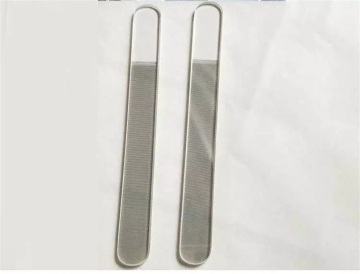 Beautiful Girl Print Glass Nail File