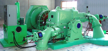 Inclined-jet Turbine generator