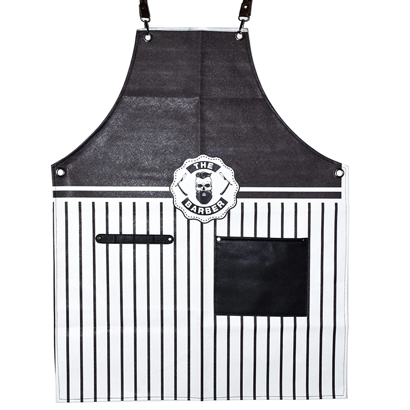 Waterproof Apron Dress Fashion Durable Apron with Pocket Hair Cutting Hairstylist Hair Stylist Tool Barber Bib Bartender