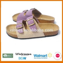 New fashion cork sole shoes sandals wooden sandals