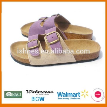 New fashion cork sole shoes sandals wooden sandals