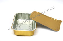 Aluminium foil container rectangle smoothwall