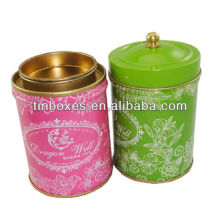 especial small round tin containers