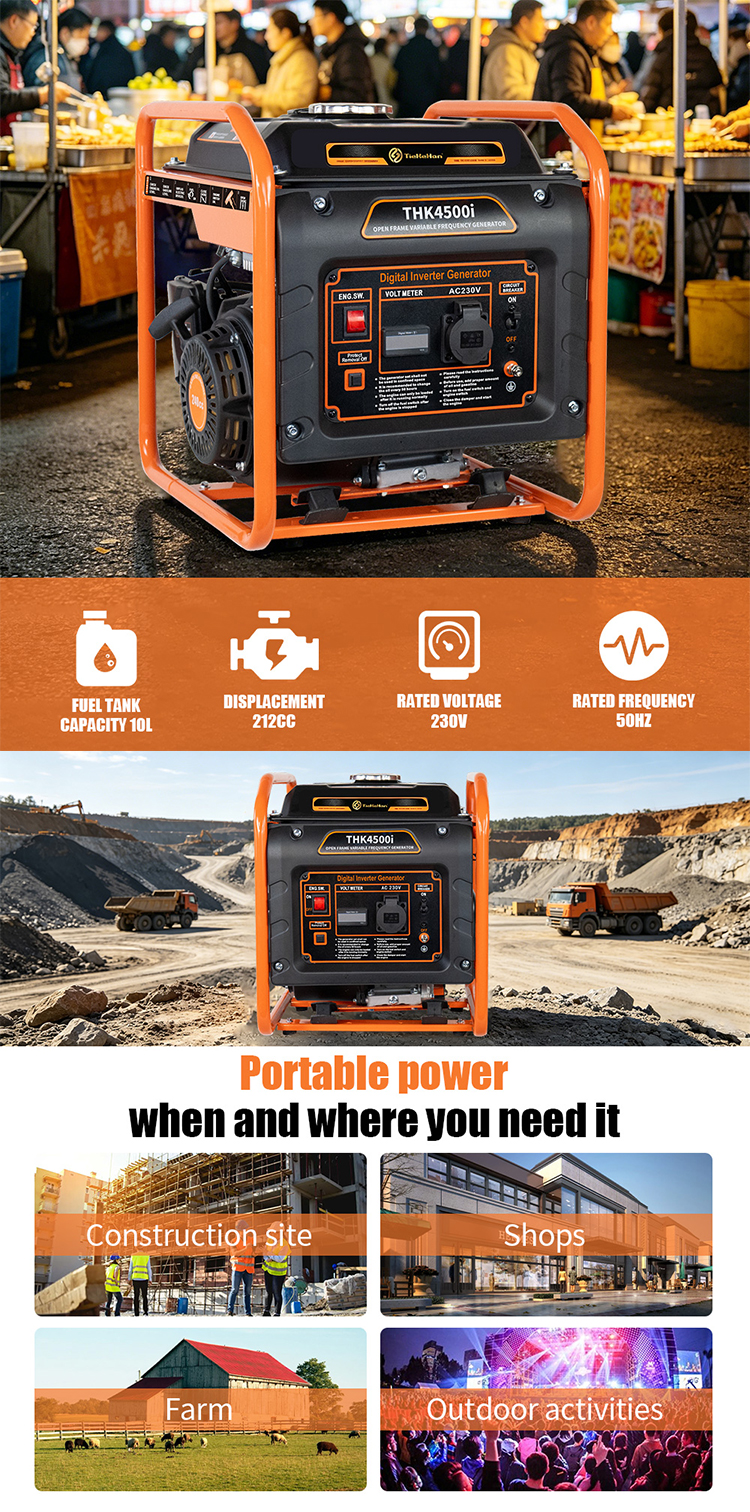 Generador inversor de marco abierto Open-Frame Inverter Generator