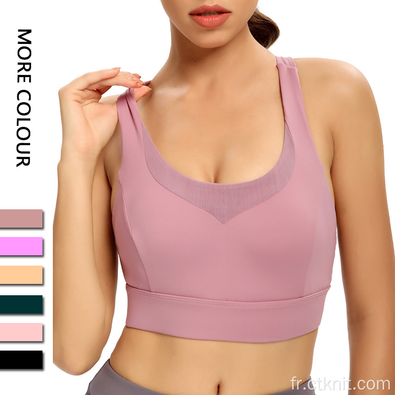 soutiens-gorge de sport crop top