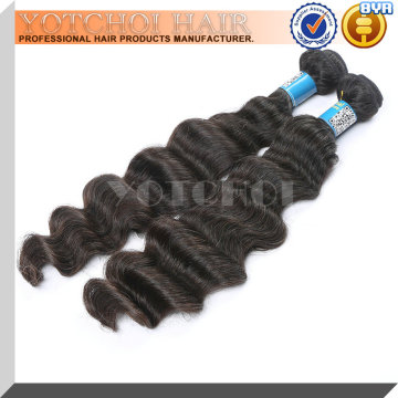 chinese virgin human hair weft/hair weaving/hair extension