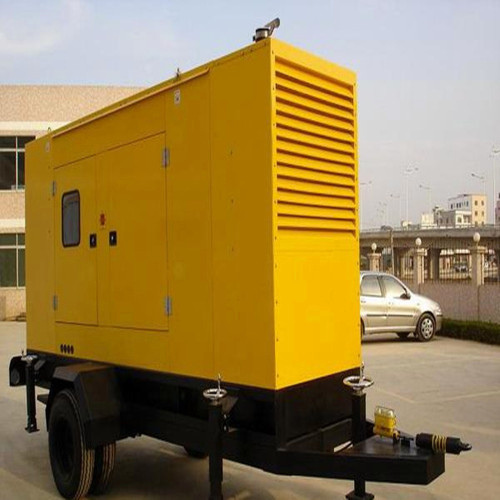 Zestaw generatora spalin o mocy 200 kVA z przyczepą