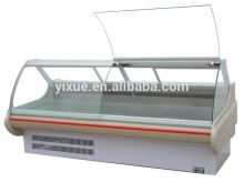OEM Supermarket deli food cooler display for fried meat, Deli showcase