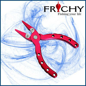 Mini Aluminium Fishing Pliers Fly Fishing Combo - FPMD01-RED