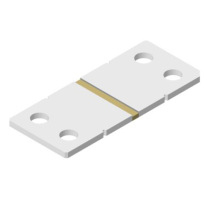 25μΩ HYCS8436L020J00 Ribbon Bonded Flat Strip Shunt