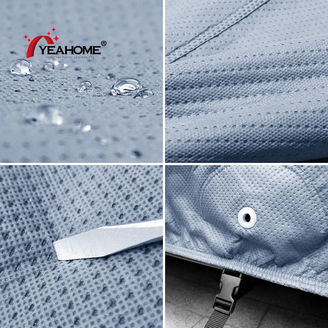 Cubierta de coche impermeable para exteriores no tejida duradera universal