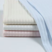 High Quality 100% Cotton Jacquard Rib Solid Knit Fabric - New Arrival