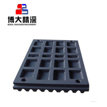 C125 Crushing equipment jaw plate for sale