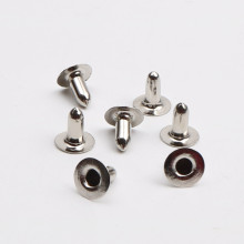 Silver Chrome Plated Metal Clamp Fastener Eyelet