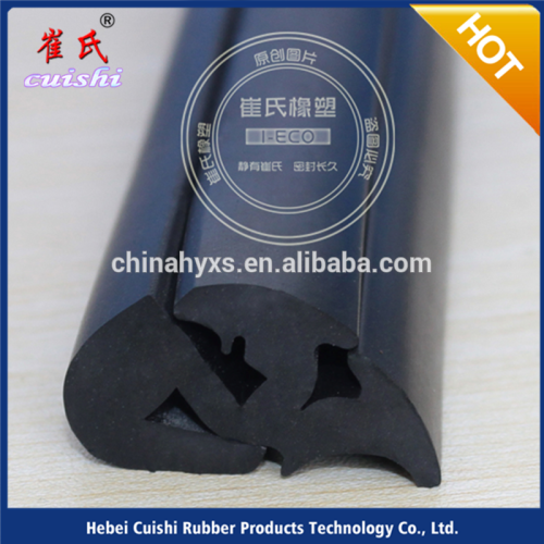 automotive extruded glass rubber sealing strip