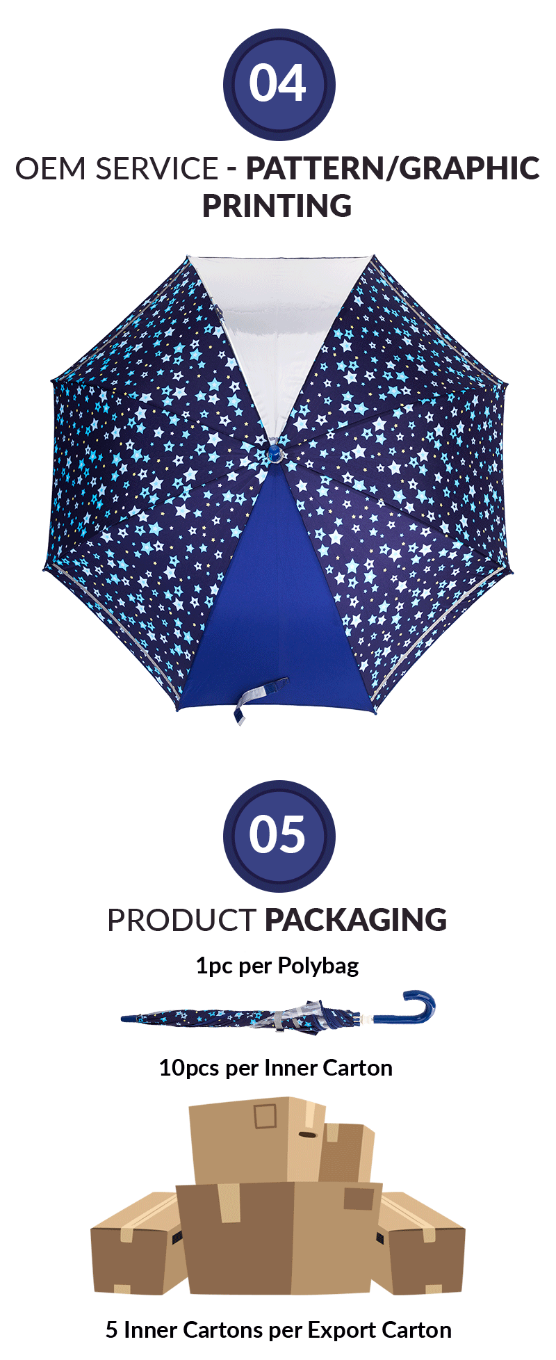 Parapluie ouvert pour la sécurité des enfants Kids Safety Open Umbrella