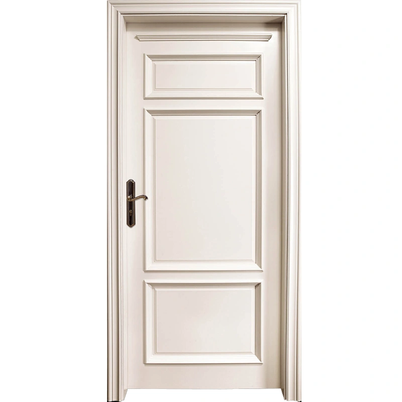 Hot Sale Price safety Entry Style Cheap White Wood Doors