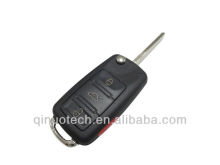 Car Key Shell , flip key fob casing for Audi A8 QN-M302 made in china