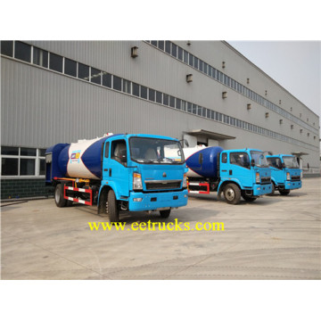 SINOTRUK 3000 gallon LPG Cylinder Filling Trucks