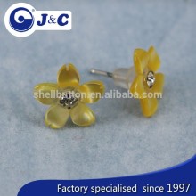 2015 fashion carve nature sea shell colourful earring,shell eardrop