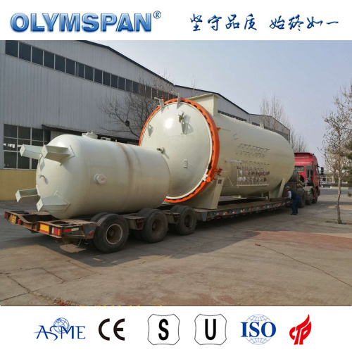 Vật liệu composite tiêu chuẩn ASME đóng rắn nồi hấp