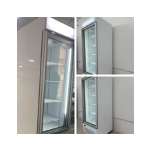 Kenkuhl Blast Freezer Refrigerators: Vertical Upright Glass Door Models for Ice Cream