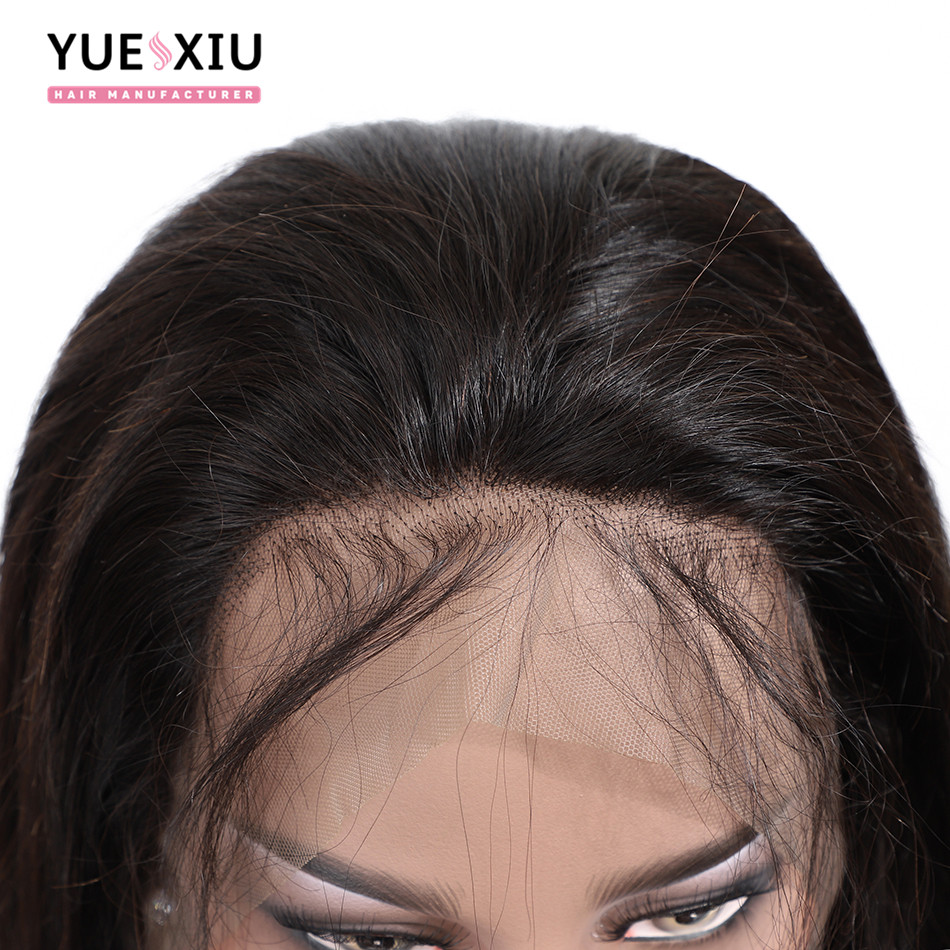 13*4 Straight Lace Wig Remy Brazilian Transparent Lace Front Human Hair Wigs Raw Virgin Straight Black Wig