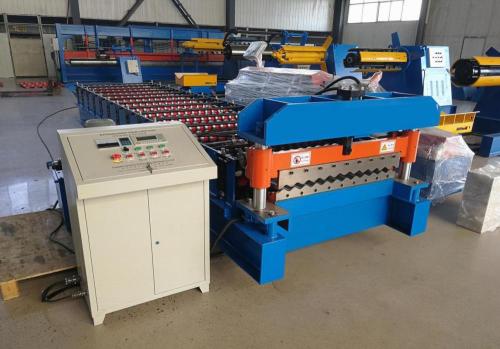 Metal Roofing Galvanized Calrugated Machine