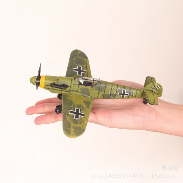 4D World War II fighter assembly model German BF109 fighter military aircraft model