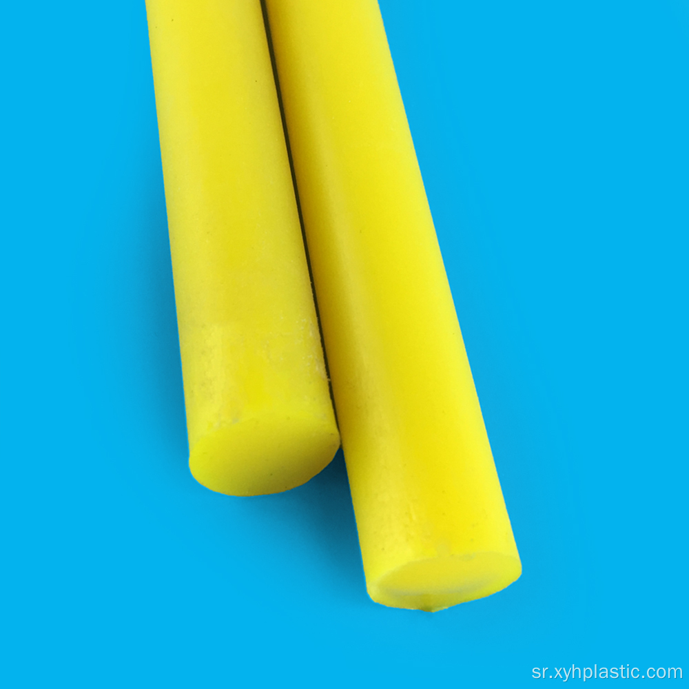 Тврдоћа жута полиуретанска шипка