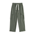 Pantaloni da carico a gamba dritta tattica hip hop