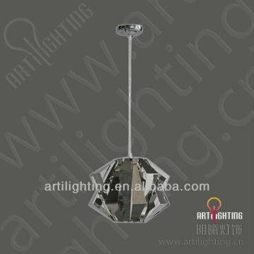 chrome Pendent Light cylinder pendant light