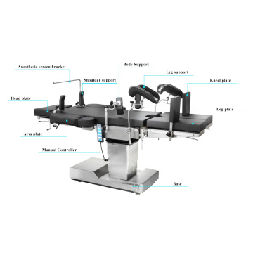 Table d&#39;opération électrique ophtalmologique pour hôpitaux et cliniques