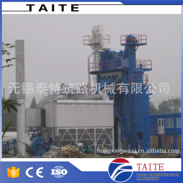 Stationary asphalt drum mixing machine for road equipment
