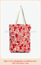 High Quality Promotional Reusable Shopping Bag Nice Canvas Tote Shopping Bag