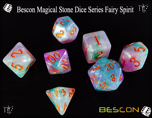 Fairy Spirit Dice-4 Fairy Spirit Dice-4