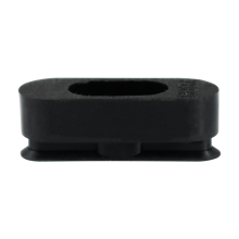 Long Oval Double Hole Vacuum Suction Cup 4x20 Series Silicone Suction Cup Factory