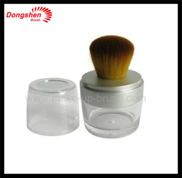 refillable body powder brush powder dispenser
