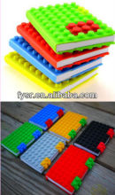 Best-selling Silicone notebook cover/silicone notepad,silicone cover blocks,silicone Notebook protector